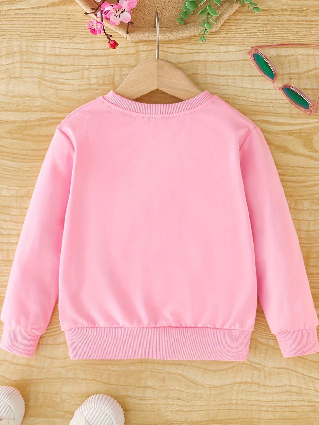 Lara - Meisjes Sweatshirt met Eenhoornprint en Ronde Hals