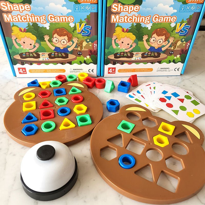 Shape Bear Family Game | Montessori Toys for Learning Shapes